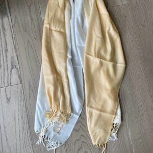 Gold & Cream Scarf/Wrap